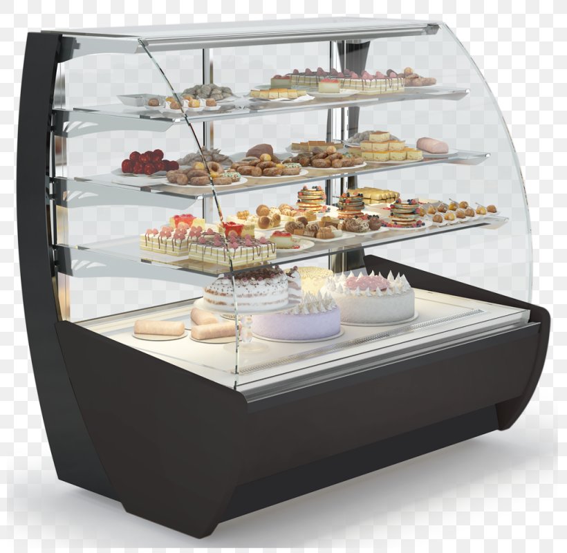 Bakery Display Case Cabinetry Pastry Refrigeration Png 800x800px