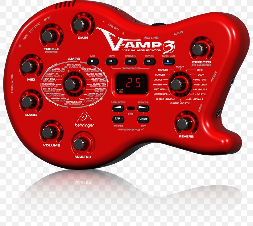 Guitar Amplifier BEHRINGER V-Amp 3 Effects Processors & Pedals Amplifier Modeling, PNG, 800x732px, Guitar Amplifier, All Xbox Accessory, Amplifier, Amplifier Modeling, Audio Download Free