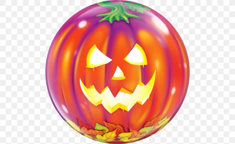 Gas Balloon Halloween Jack-o'-lantern Mylar Balloon, PNG, 504x504px, Balloon, A2z Balloon Company, Bag, Bopet, Calabaza Download Free