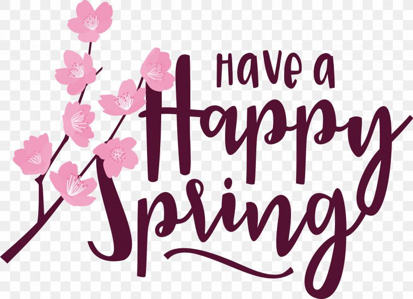 Spring Have A Happy Spring Spring Quote, PNG, 3000x2179px, Spring, Biology, Cut Flowers, Floral Design, Flower Download Free
