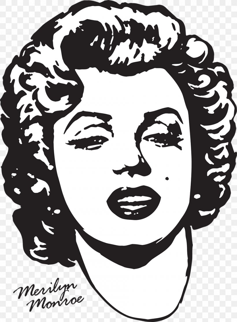 Marilyn Monroe Actor Drawing Clip Art, PNG, 943x1280px, Marilyn Monroe, Actor, Art, Black And White, Diamonds Download Free