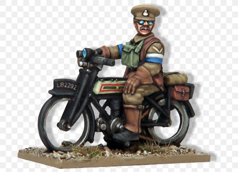 Triumph Motorcycles Ltd Triumph Model H Despatch Rider First World War, PNG, 700x593px, Motorcycle, British Empire, Character, Despatch Rider, Figurine Download Free