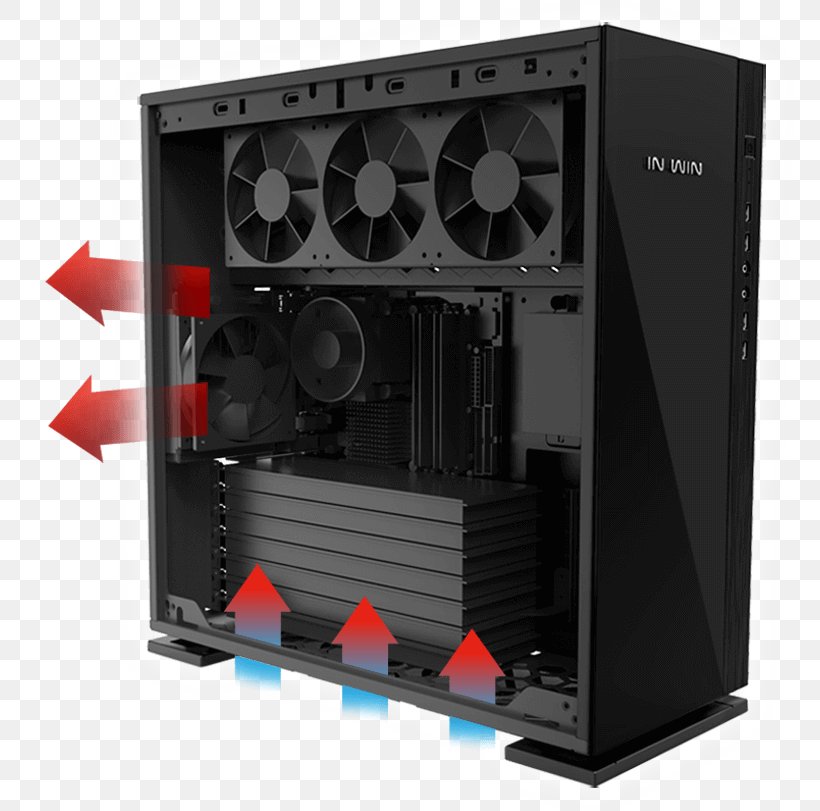 Computer Cases & Housings In Win Development ATX Computer System Cooling Parts Computer Hardware, PNG, 795x811px, Computer Cases Housings, Atx, Computer, Computer Case, Computer Component Download Free