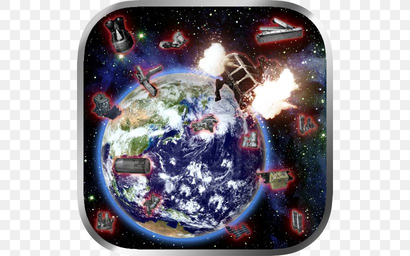 Earth Space Debris Wars Tap Shooter Hamamatsu Venus Flytrap, PNG, 512x512px, Earth, Android, Apple, Christmas Ornament, Hamamatsu Download Free
