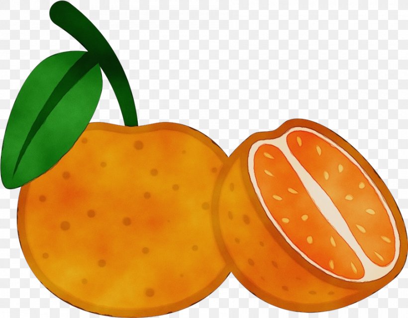 Orange, PNG, 900x703px, Watercolor, Citrus, Clementine, Food, Fruit Download Free