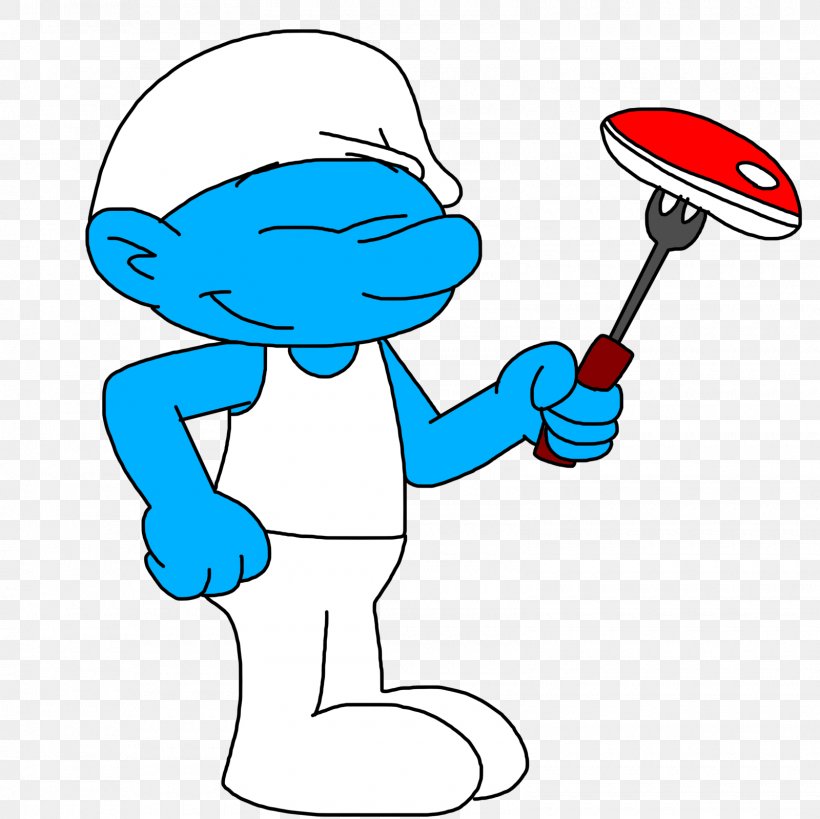 Baker Smurf Barbecue The Smurfs Art Drawing, PNG, 1600x1600px, Baker Smurf, Area, Art, Artwork, Barbecue Download Free