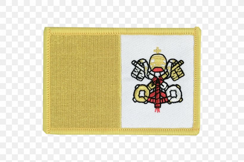 Flag Of Vatican City Fahne Embroidered Patch Vatican Museums, PNG, 1500x1000px, Flag Of Vatican City, Brand, Centimeter, Embroidered Patch, Fahne Download Free
