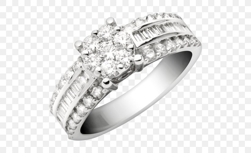 Wedding Ring Platinum Silver Diamond, PNG, 500x500px, Ring, Bitxi, Bling Bling, Blingbling, Diamond Download Free