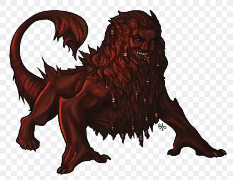 Manticore Demon Liger Lion Art, PNG, 1017x786px, Manticore, Art, Artist, Big Cat, Big Cats Download Free