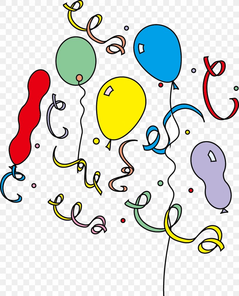 Vector Ribbons Balloons Decorated Material, PNG, 949x1177px, Birthday, Area, Art, Balloon, Christmas Download Free