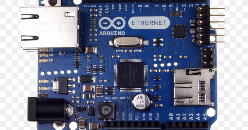 Arduino Ethernet Integrated Circuits & Chips Wiring Electronics, PNG, 1200x630px, Arduino, Arduino Uno, Atmel Avr, Circuit Component, Circuit Prototyping Download Free