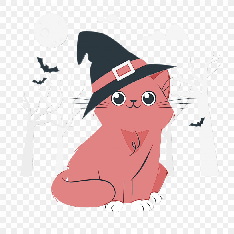 Cat Cartoon Character Cat-like Cats / M, PNG, 2000x2000px, Halloween, Biology, Cartoon, Cat, Catlike Download Free