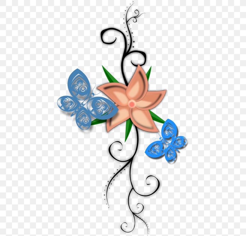 Clip Art Image Pixabay Vector Graphics, PNG, 439x785px, Art, Artwork, Body Jewelry, Butterfly, Cut Flowers Download Free