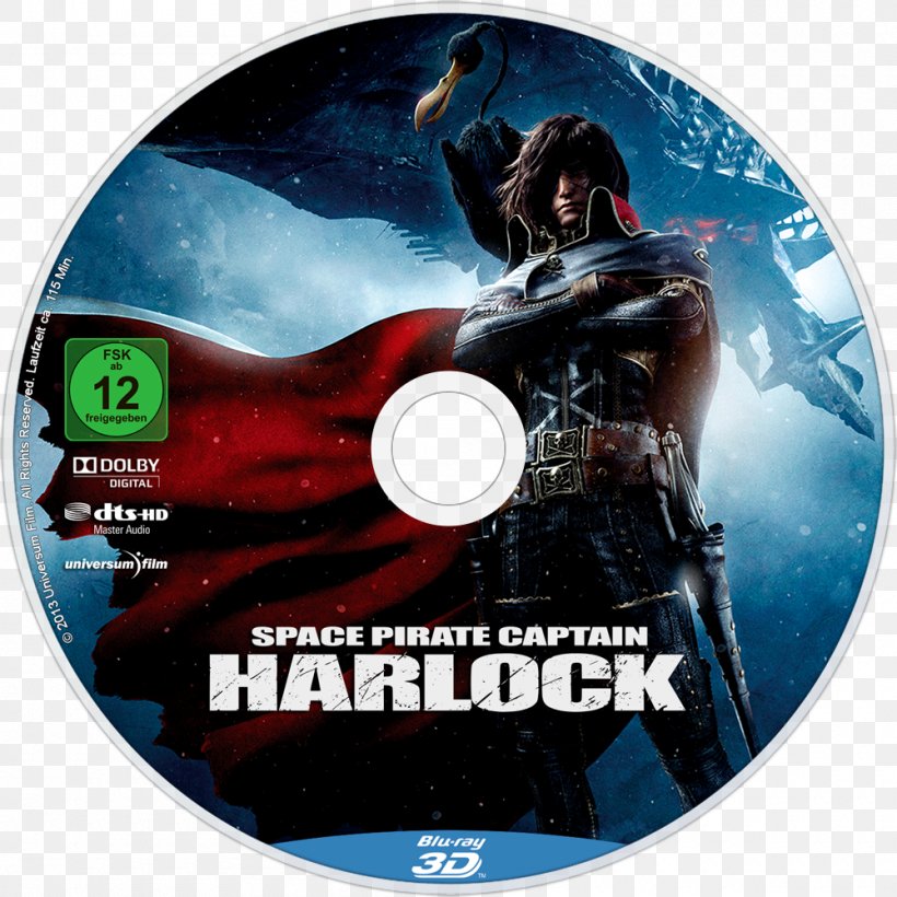 Phantom F. Harlock II Space Pirate Captain Harlock Film YouTube Streaming Media, PNG, 1000x1000px, Watercolor, Cartoon, Flower, Frame, Heart Download Free