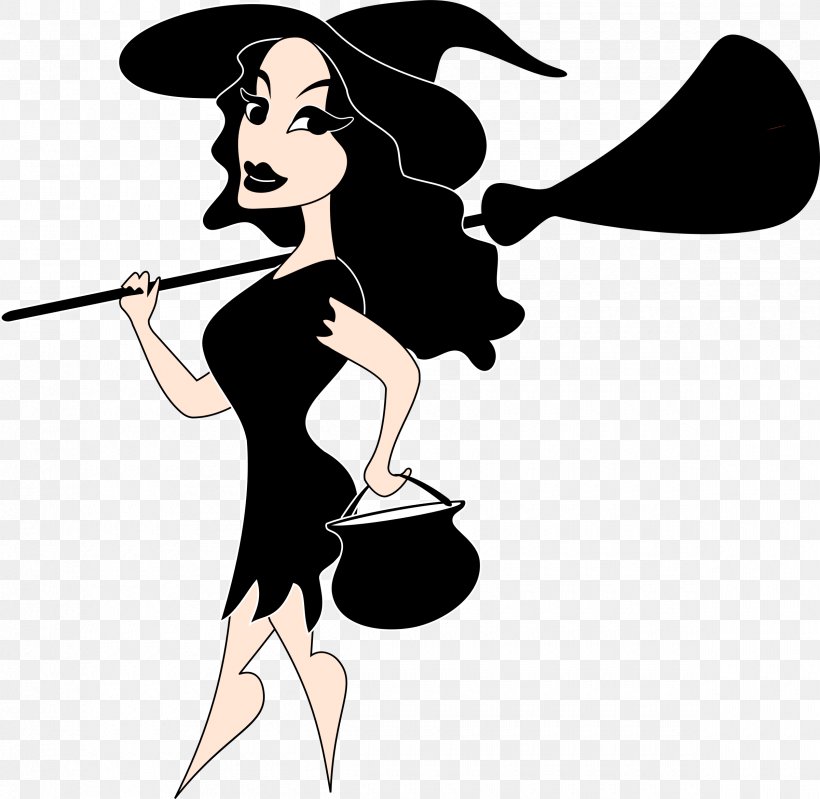 Witchcraft Clip Art, PNG, 2400x2340px, Witchcraft, Art, Artwork, Black Hair, Cartoon Download Free