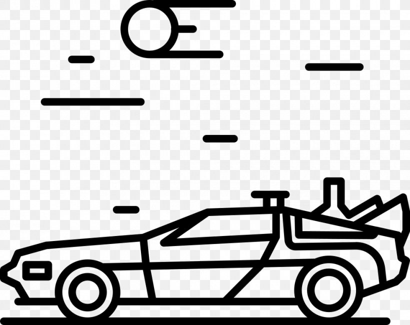 Back To The Future Clip Art, PNG, 980x778px, Back To The Future, Area, Auto Part, Automotive Design, Automotive Exterior Download Free