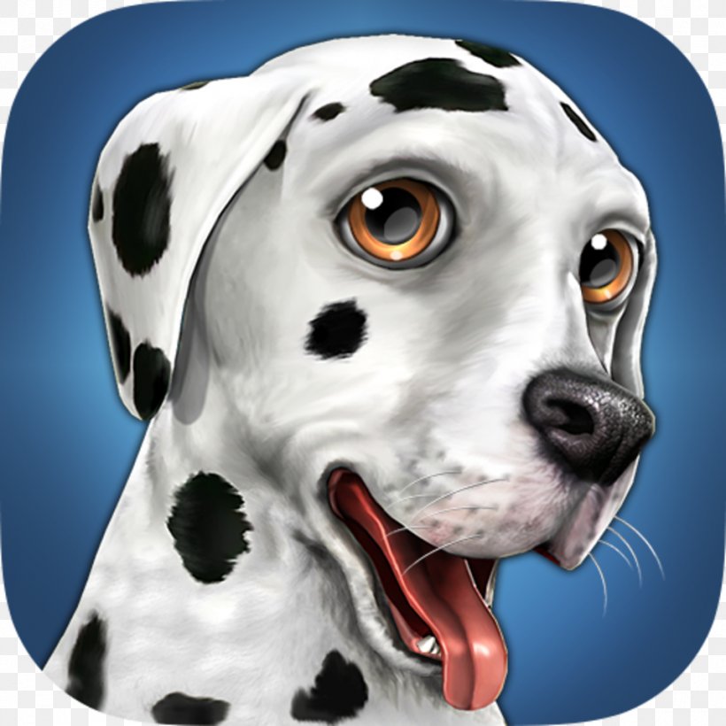 My Puppy Dalmatian Dog Android Tivola, PNG, 960x960px, 3d Computer Graphics, Puppy, Android, App Store, Carnivoran Download Free