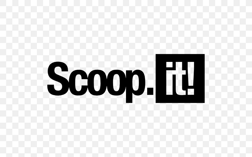 Scoop.it Social Media Logo Marketing Publishing, PNG, 512x512px, Scoopit, Area, Black, Black And White, Brand Download Free