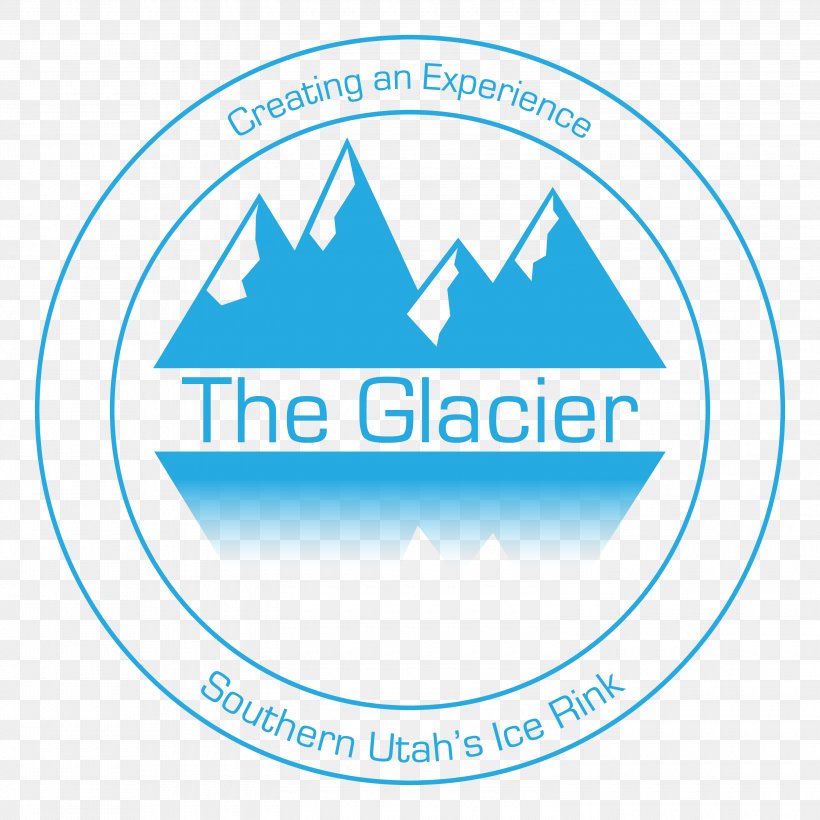 The Glacier Face-off Hockey Field Organization, PNG, 3000x3000px, Glacier, Area, Blue, Brand, Cedar City Download Free