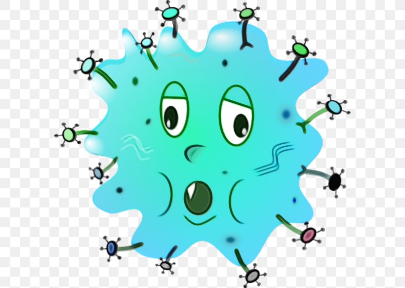 Bacteria Cartoon, PNG, 600x583px, Germ Theory Of Disease, Bacteria, Cartoon, Green, Logo Download Free