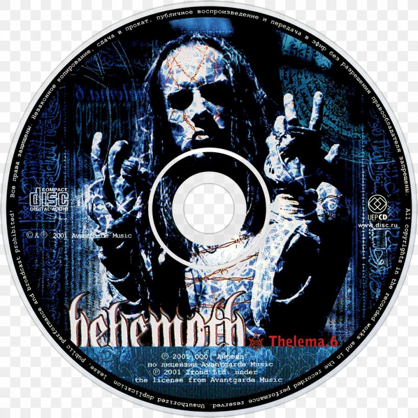 Behemoth Thelema.6 Zos Kia Cultus (Here And Beyond) Satanica Album, PNG, 1000x1000px, Behemoth, Album, Apostasy, Blackened Death Metal, Compact Disc Download Free
