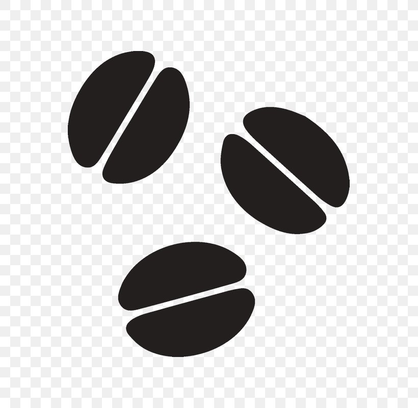 Coffee Bean Sticker Наклейка Grain, PNG, 800x800px, Coffee, Bahan, Black And White, Bumper Sticker, Cafeteira Download Free