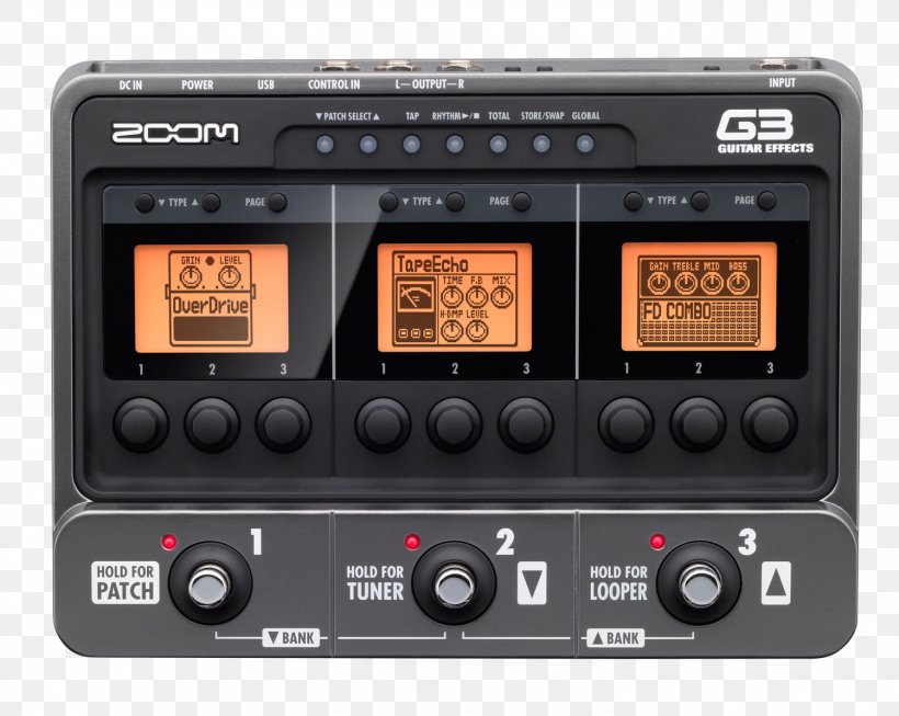 Effects Processors & Pedals Zoom Corporation Pedalboard Guitar Expression Pedal, PNG, 1500x1195px, Effects Processors Pedals, Audio, Audio Equipment, Audio Receiver, Bass Guitar Download Free
