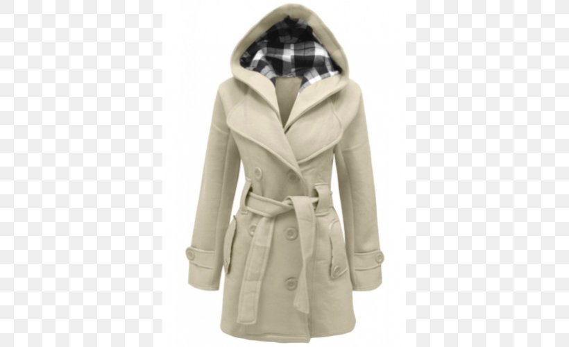 Overcoat Jacket Lapel Hood, PNG, 500x500px, Overcoat, Beige, Belt, Button, Coat Download Free