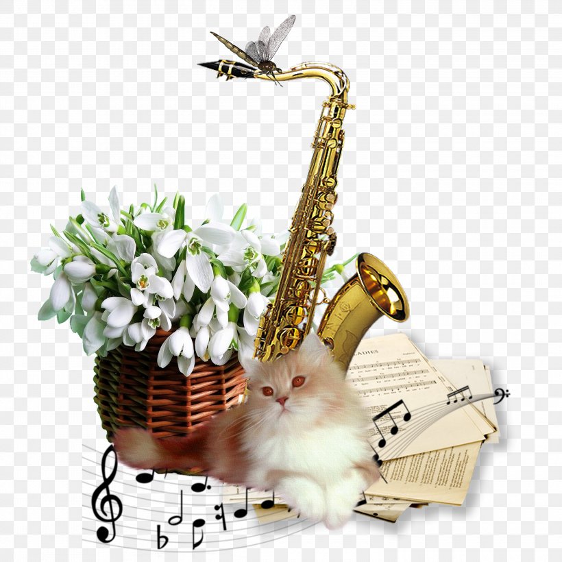 Saxophone Musical Instrument Birthday Melody, PNG, 3000x3000px, Watercolor, Cartoon, Flower, Frame, Heart Download Free