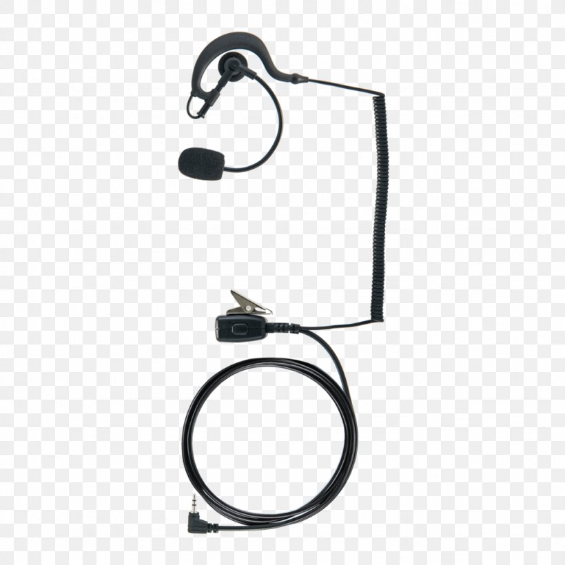 Microphone Two-way Radio Headset Push-to-talk Headphones, PNG, 1024x1024px, Microphone, Audio, Boom Operator, Citizens Band Radio, Communication Accessory Download Free
