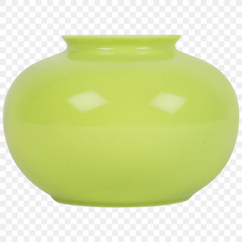 Vase Green, PNG, 1200x1200px, Vase, Artifact, Green, Yellow Download Free