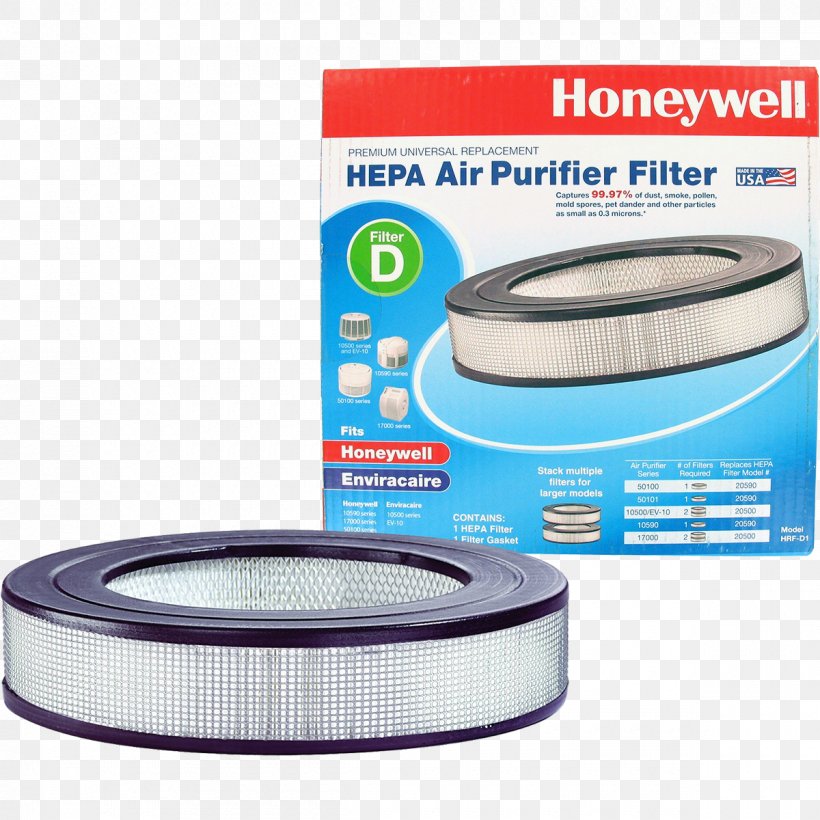 Air Filter HEPA Air Purifiers HONEYWELL Kaz HRF-D1 Permanent Replacement Filter Honeywell Tower Air Purifier, PNG, 1200x1200px, Air Filter, Adhesive Tape, Air Purifiers, Gaffer Tape, Hardware Download Free