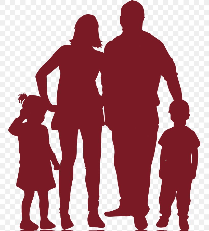 Family Silhouette Child Illustration, PNG, 753x905px, Family, Child, Communication, Father, Human Download Free