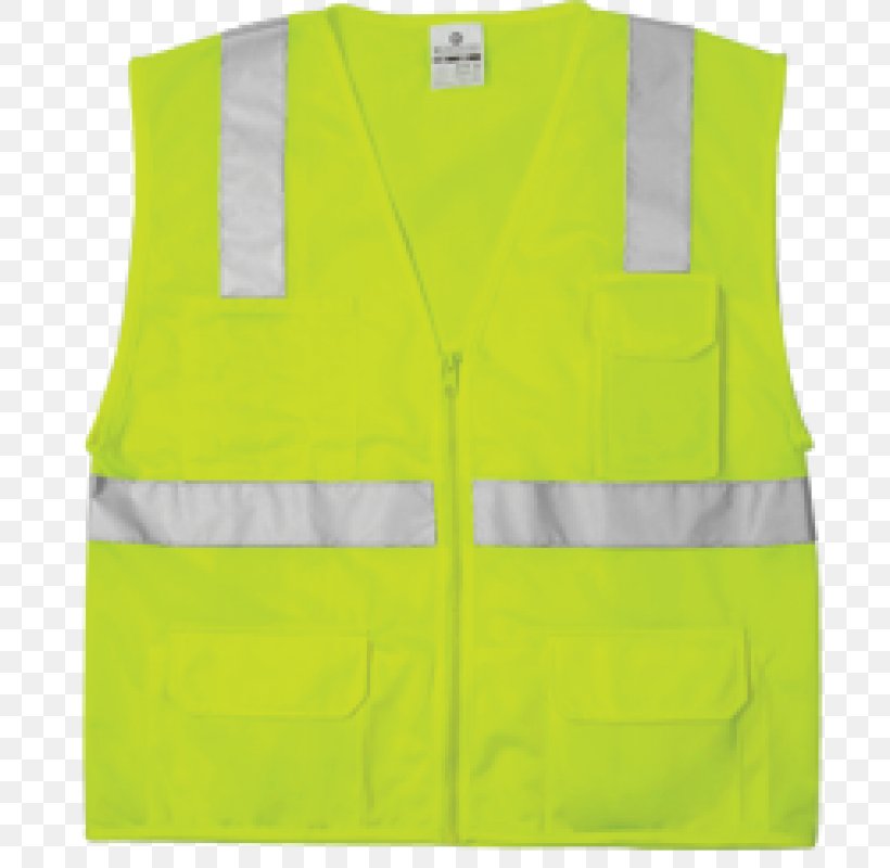 Gilets Sleeveless Shirt High-visibility Clothing, PNG, 800x800px, Gilets, Clothing, Green, High Visibility Clothing, Highvisibility Clothing Download Free