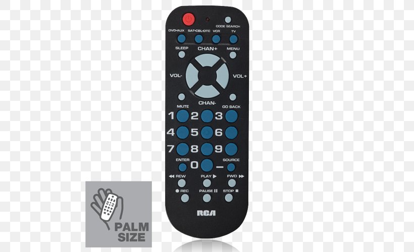 RCA 3-Device Universal Remote RCR3273R Remote Controls RCA RCU504BR RCA Connector, PNG, 500x500px, Universal Remote, Cellular Network, Electronic Device, Electronics, Electronics Accessory Download Free