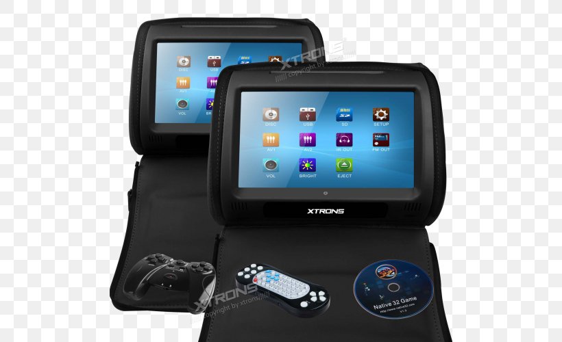 Car Head Restraint Touchscreen DVD Player Computer Monitors, PNG, 500x500px, Car, Computer Monitors, Display Device, Divx, Dvd Download Free