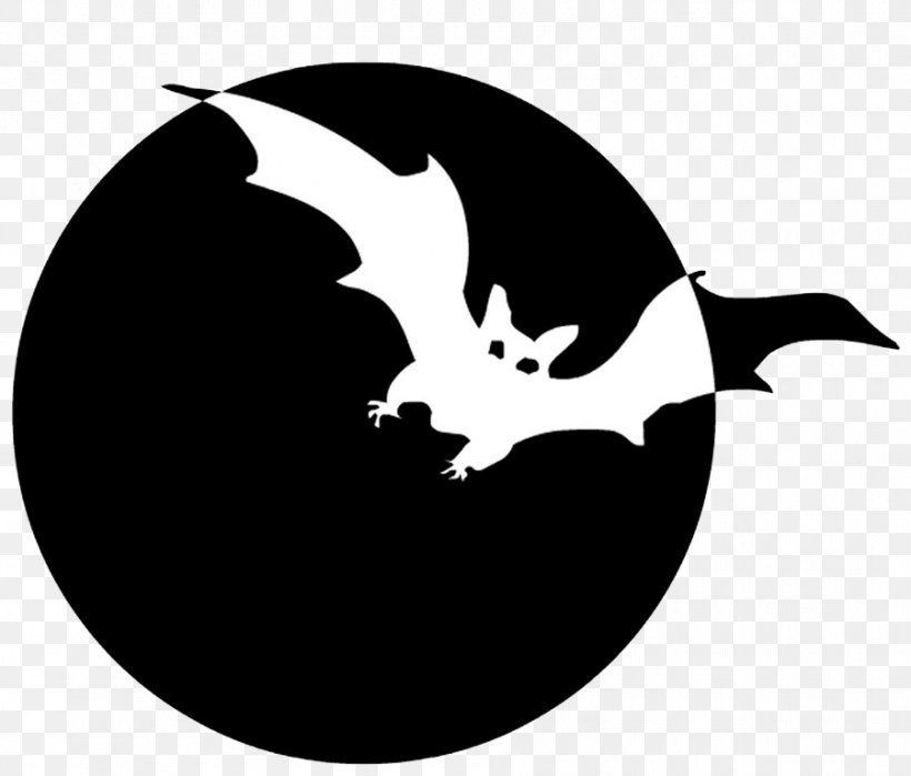 Halloween Silhouette Clip Art, PNG, 900x768px, Halloween, Bat, Black And White, Coloring Book, Costume Download Free