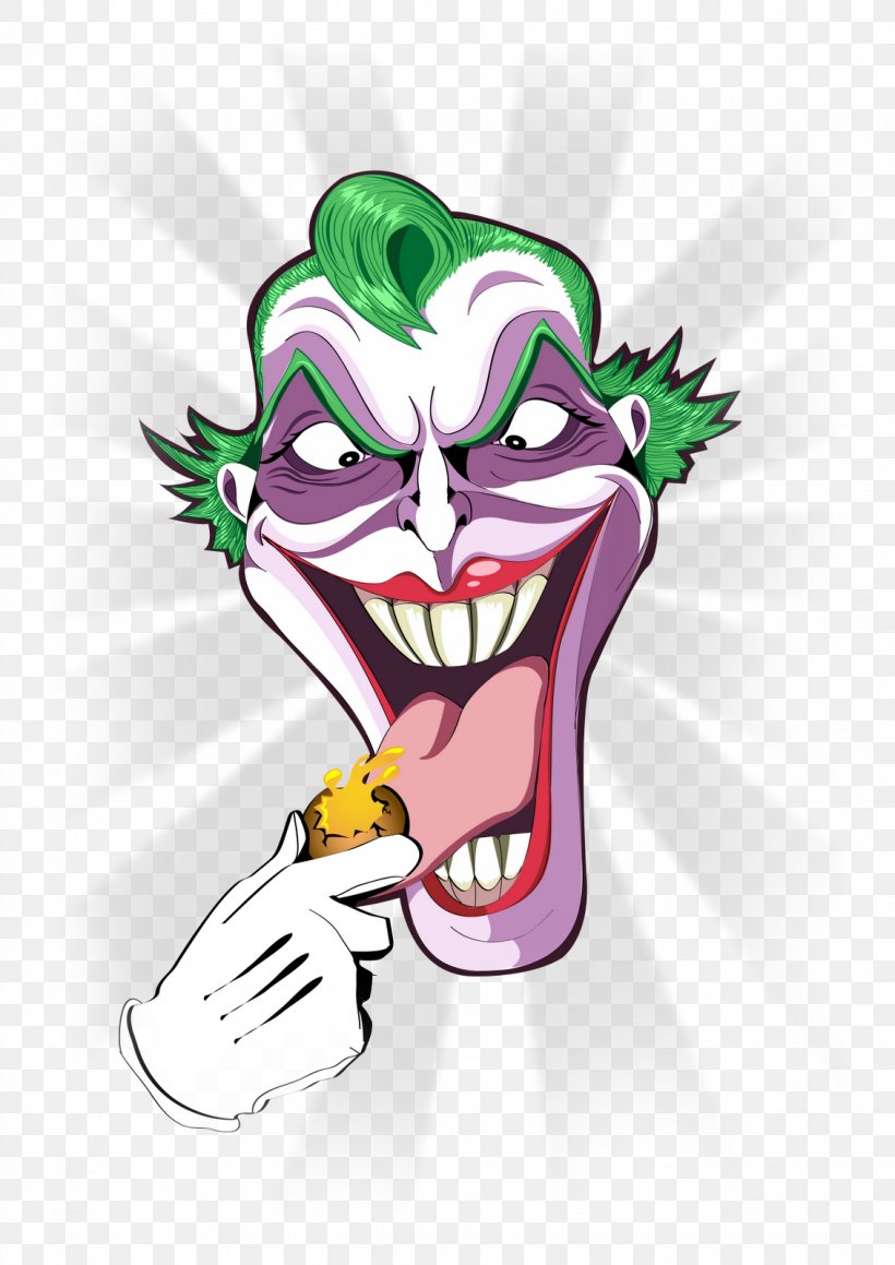 Joker T-shirt Villain Character YouTube, PNG, 1132x1600px, Watercolor, Cartoon, Flower, Frame, Heart Download Free