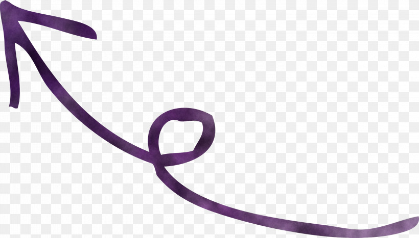Curved Arrow, PNG, 3000x1710px, Curved Arrow, Purple, Violet Download Free