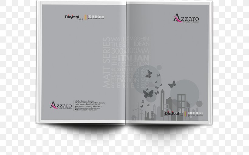 Deepson Ceramic / Azzaro Digital Floor Tiles Brochure, PNG, 657x510px, Brochure, Book, Brand, Morbi Download Free