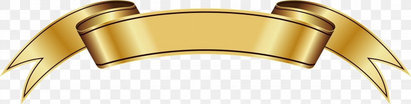 Ribbon Text Box Clip Art, PNG, 4049x1036px, Ribbon, Body Jewelry, Can Stock Photo, Gold, Material Download Free
