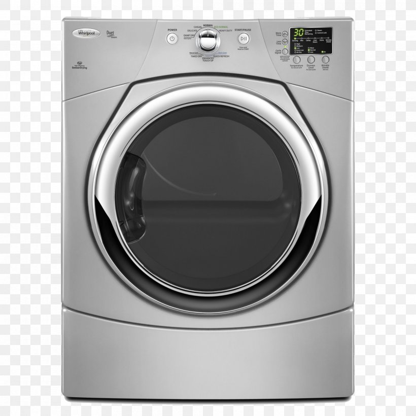 Whirlpool Corporation Clothes Dryer Washing Machines Home Appliance Laundry, PNG, 2000x2000px, Whirlpool Corporation, Clothes Dryer, Combo Washer Dryer, Cooking Ranges, Dishwasher Download Free