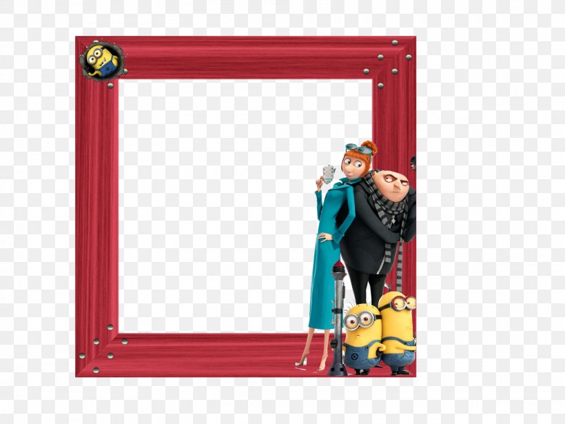 Despicable Me Minions Strap Picture Frames Leather, PNG, 1600x1200px, Despicable Me, Blue, Cartoon, Despicable Me 2, Gift Download Free
