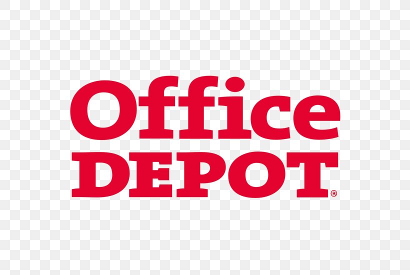 Office Depot Logo Office Supplies Brand Mondeville 2, PNG, 550x550px, Office Depot, Area, Brand, Commercial Cleaning, Customer Download Free