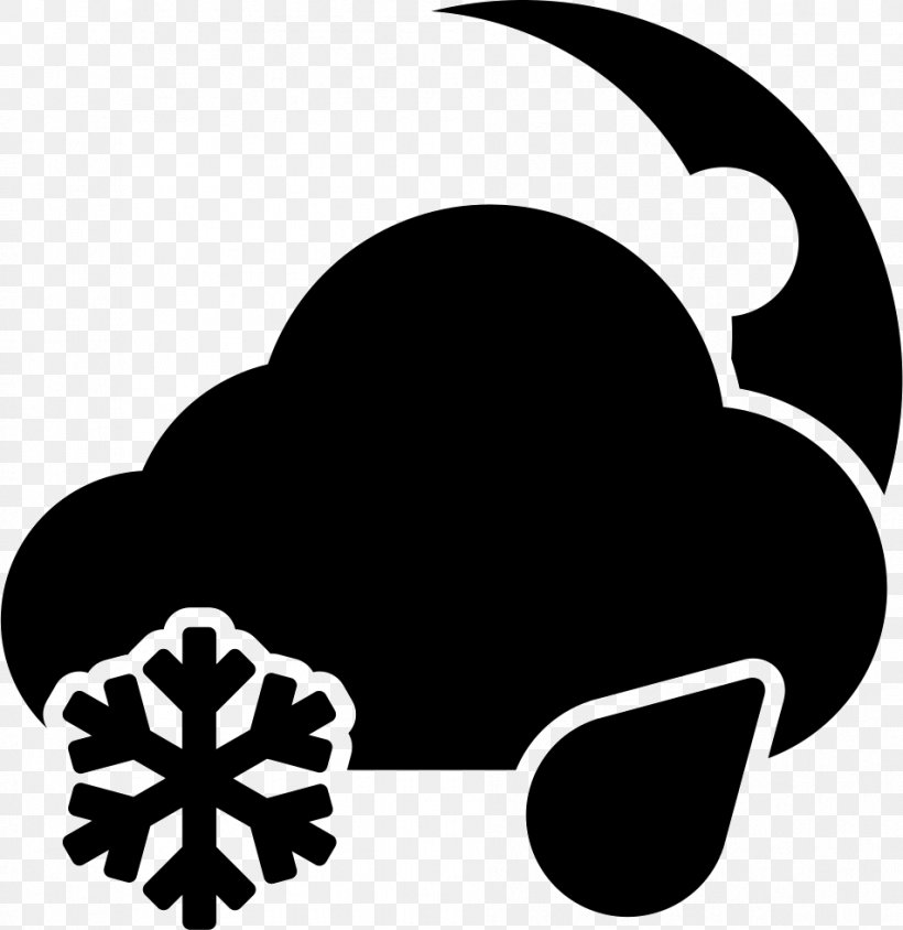 Rain And Snow Mixed Snowflake Winter Storm Warning, PNG, 952x980px, Snow, Blackandwhite, Cloud, Hail, Ice Storm Download Free