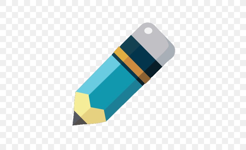 Pencil Stationery Icon, PNG, 500x500px, Pencil, Animation, Blue, Brand, Designer Download Free