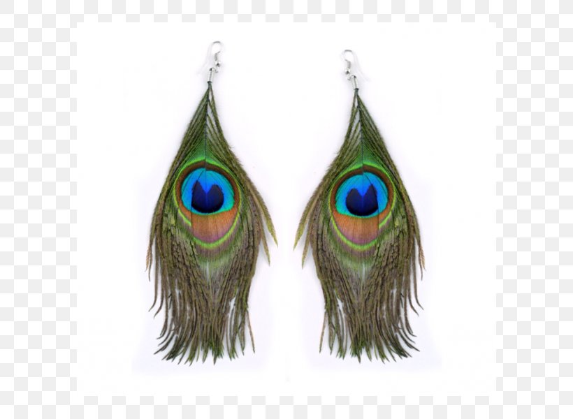 Earring Feather Pavo Clothing Jewellery, PNG, 600x600px, Earring, Animal, Brilliant, Clothing, Clothing Accessories Download Free
