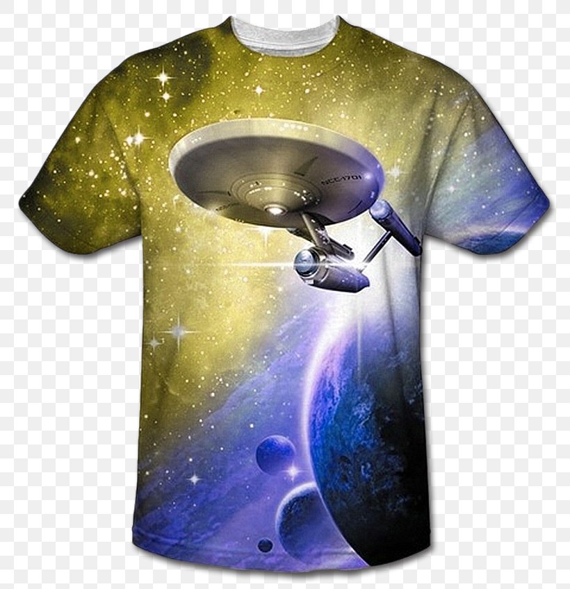 T-shirt Clothing Star Trek All Over Print, PNG, 800x848px, Tshirt, All Over Print, Clothing, Clothing Sizes, Ironon Download Free