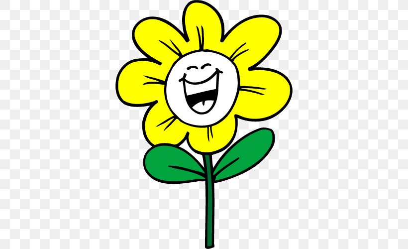 Common Sunflower Smiley Clip Art, PNG, 500x500px, Common Sunflower, Animation, Area, Artwork, Cut Flowers Download Free