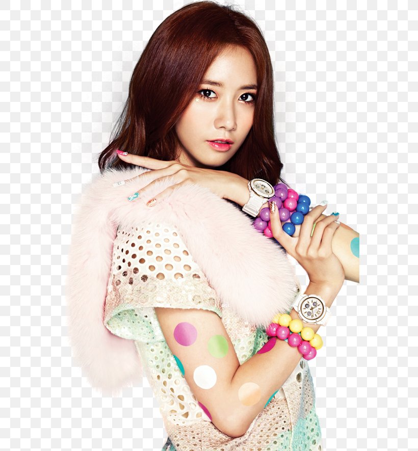 Im Yoon-ah Girls' Generation Casio K-pop, PNG, 590x885px, Watercolor, Cartoon, Flower, Frame, Heart Download Free